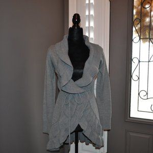 Grey RD style cardigan sweater